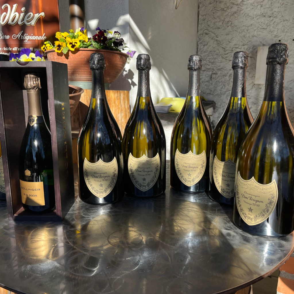 Vendita Vini Bar Bianchi vertemate con minoprio, Dom perignon champagne